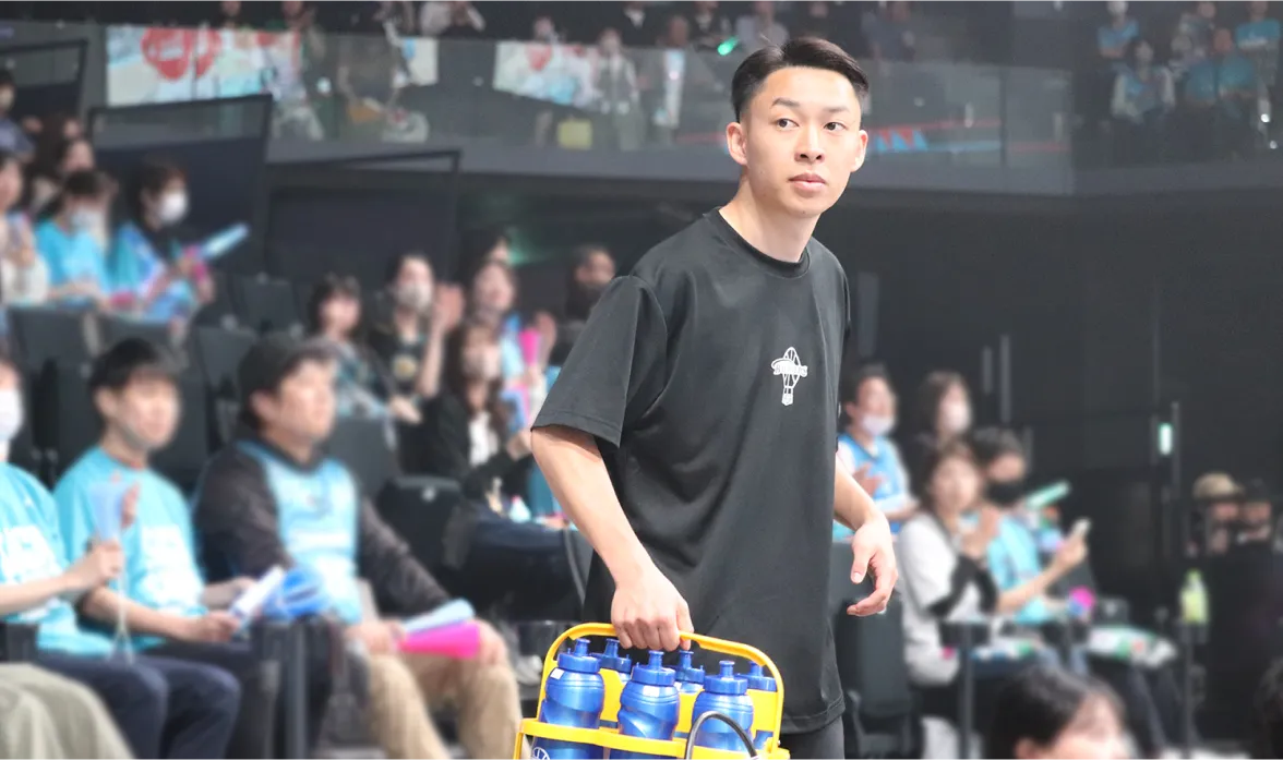 プロバスケットボール佐賀バルーナーズ<br>マネージャー実習