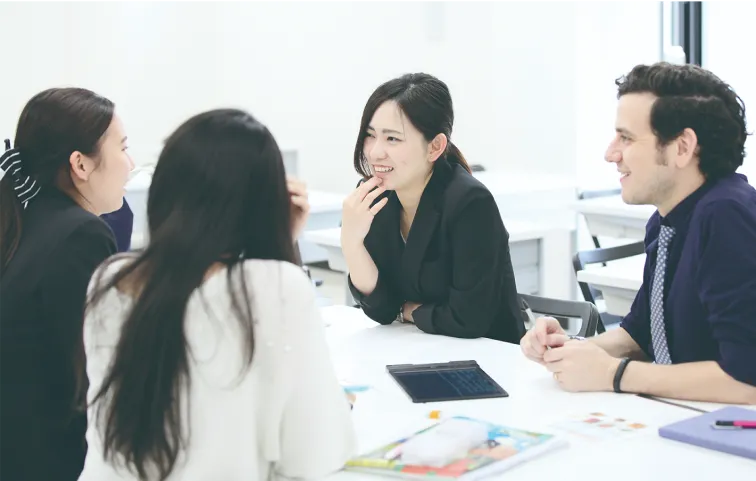 英語を話す機会がたくさん