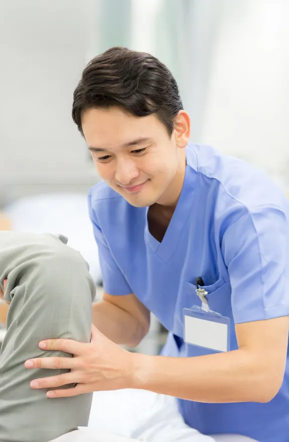 一人ひとりに合わせた運動指導や<br class="u-hidden-sp">運動メニューを考案