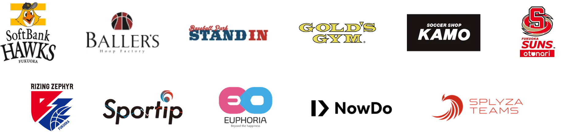 プロチームのロゴ