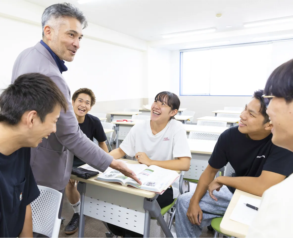 一人ひとりに合わせた<br>医健独自のサポート